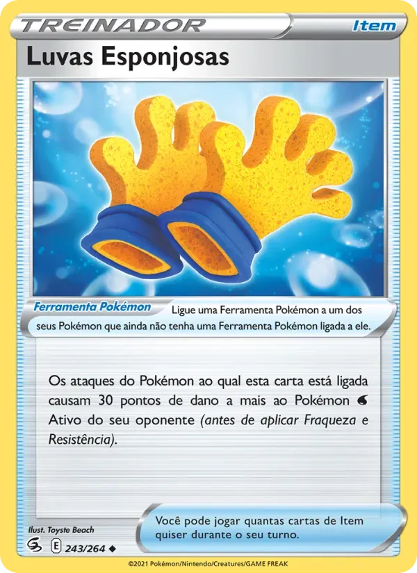 Luvas Esponjosas 243/264 Golpe Fusão