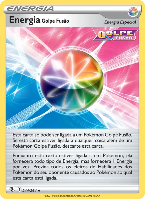 Energia Golpe Fusão 244/264 Golpe Fusão