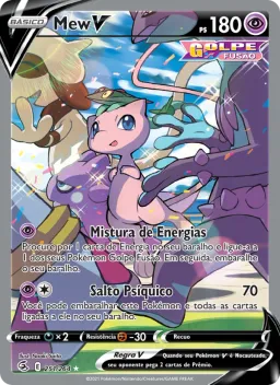 Mew V 251 Golpe Fusão