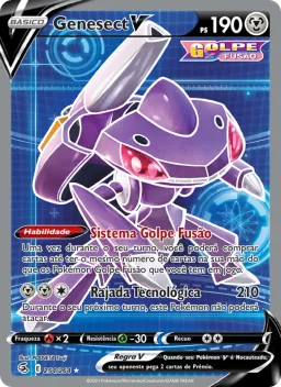 Genesect V 254 Golpe Fusão