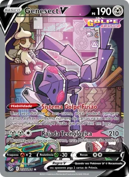 Genesect V 255 Golpe Fusão