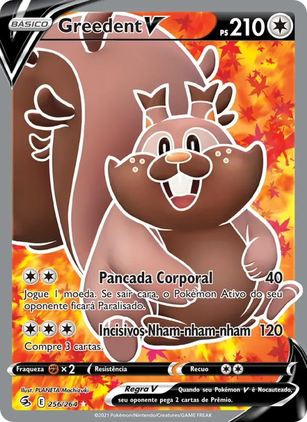 Greedent V 256/264 Golpe Fusão