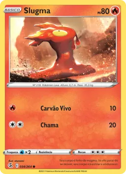 Slugma 34 Golpe Fusão