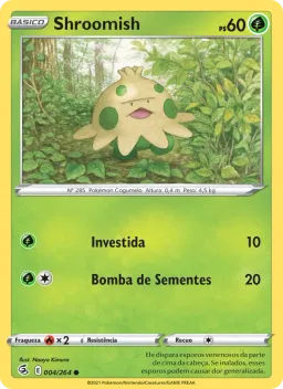 Shroomish 4 Golpe Fusão