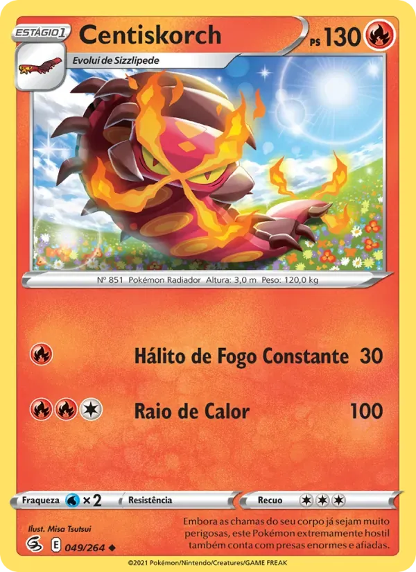 Centiskorch 49/264 Golpe Fusão