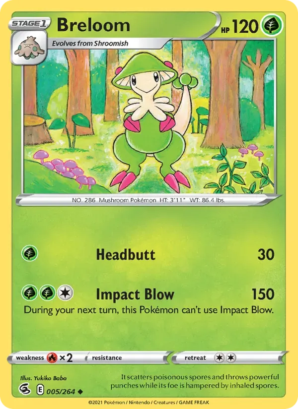 Breloom 5/264 Golpe Fusão