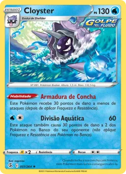 Cloyster 51 Golpe Fusão