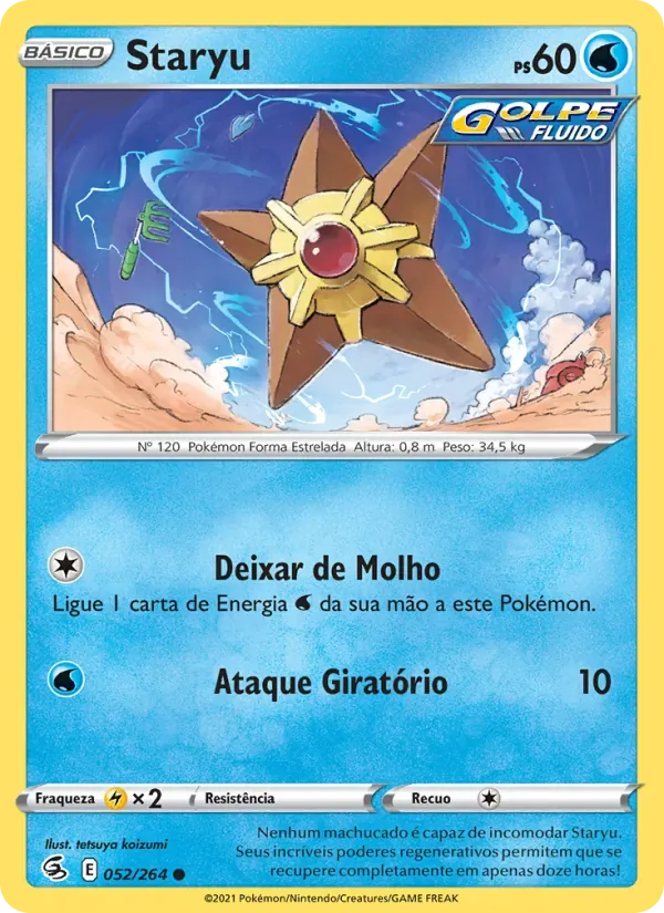 Staryu 52/264 Golpe Fusão