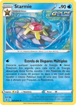 Starmie 53 Golpe Fusão