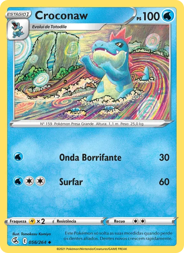 Croconaw 56/264 Golpe Fusão