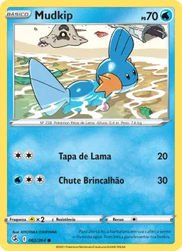 Mudkip 62 Golpe Fusão