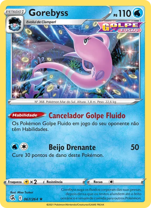 Gorebyss 67/264 Golpe Fusão