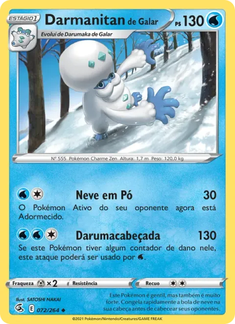 Darmanitan de Galar 72/264