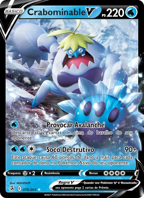 Crabominable V 76/264 Golpe Fusão
