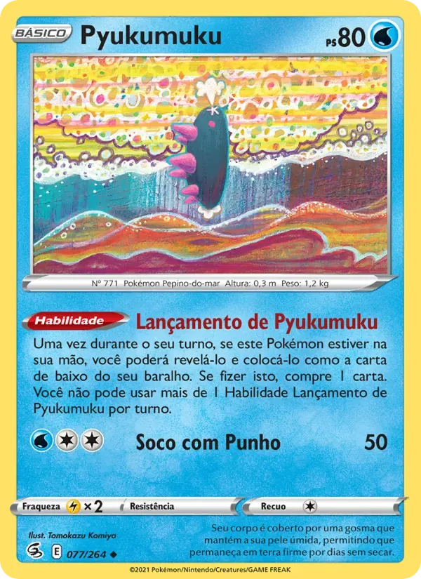 Pyukumuku 77/264 Golpe Fusão