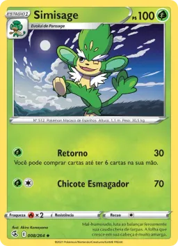 Simisage 8 Golpe Fusão