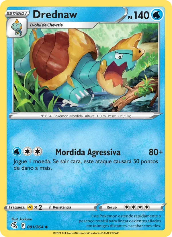 Drednaw 81/264 Golpe Fusão