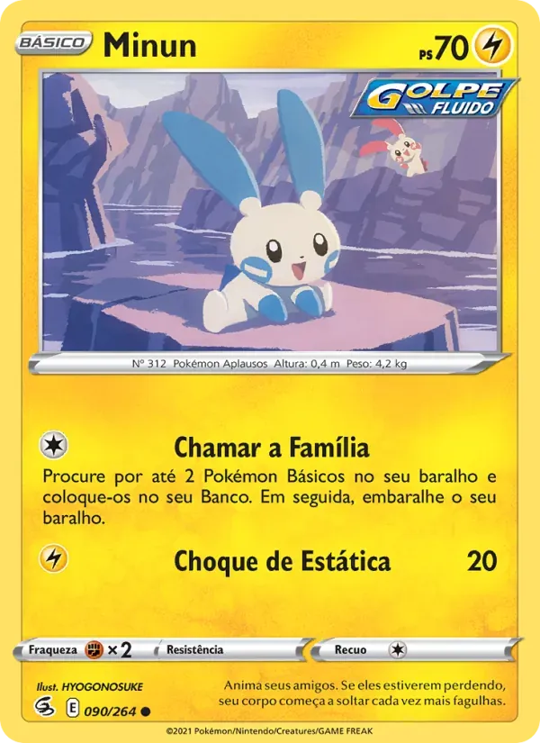 Minun 90/264 Golpe Fusão
