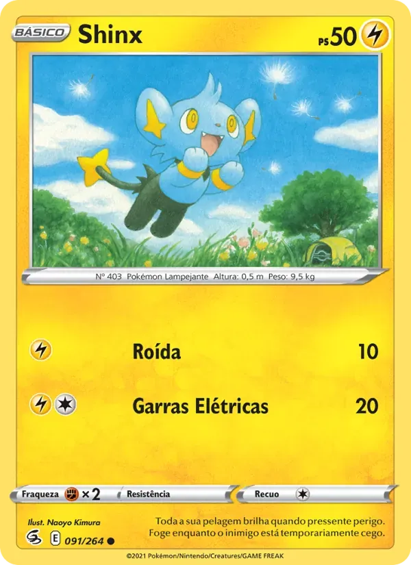Shinx 91/264 Golpe Fusão