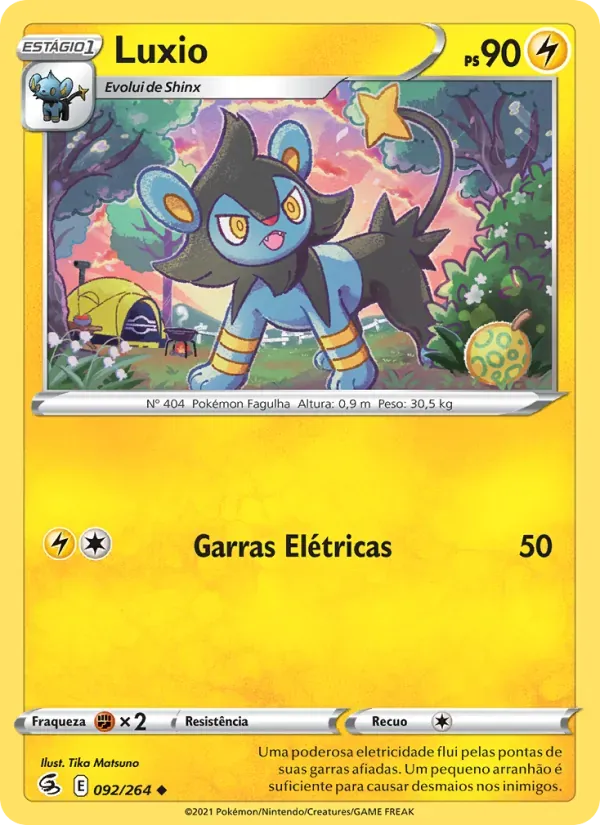 Luxio 92/264 Golpe Fusão