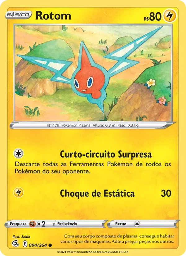 Rotom 94/264 Golpe Fusão