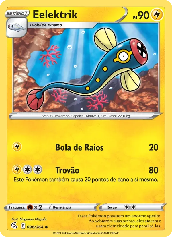 Eelektrik 96/264 Golpe Fusão