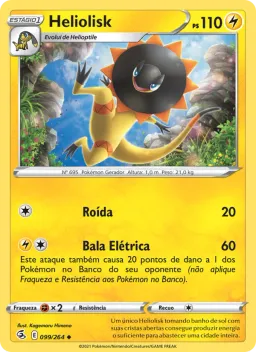 Heliolisk 99 Golpe Fusão