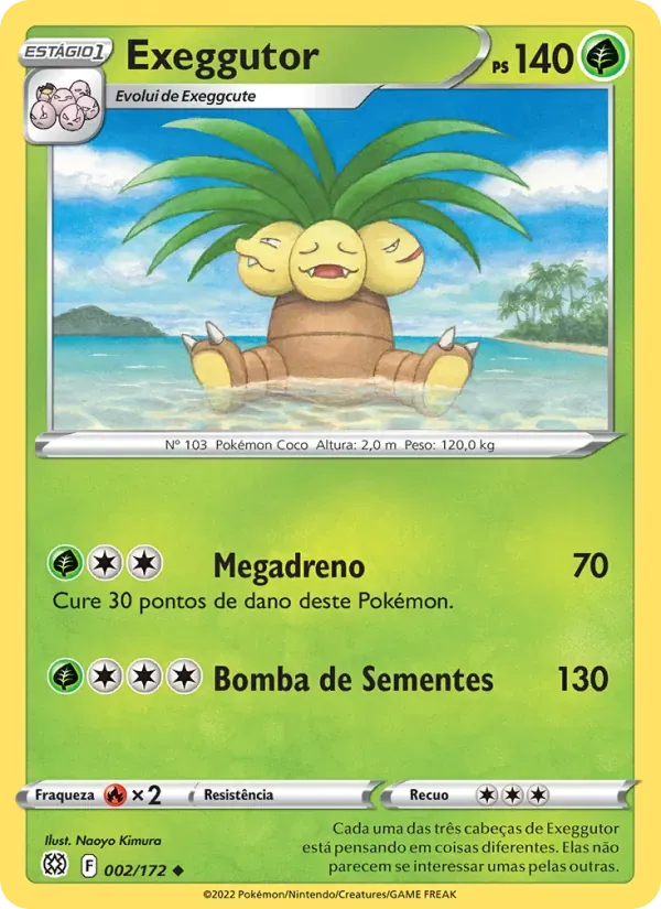 Exeggutor 002/172 Astros Cintilantes