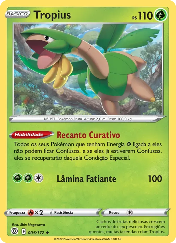 Tropius 005/172 Astros Cintilantes