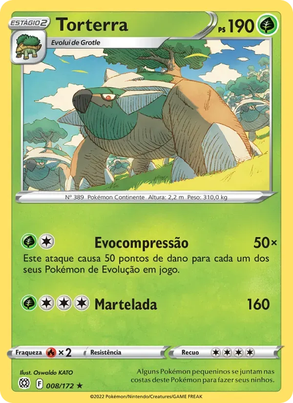 Torterra 008/172 Astros Cintilantes