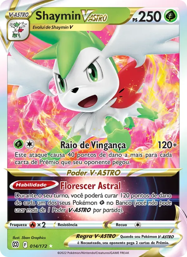Shaymin V-ASTRO 014/172 Astros Cintilantes