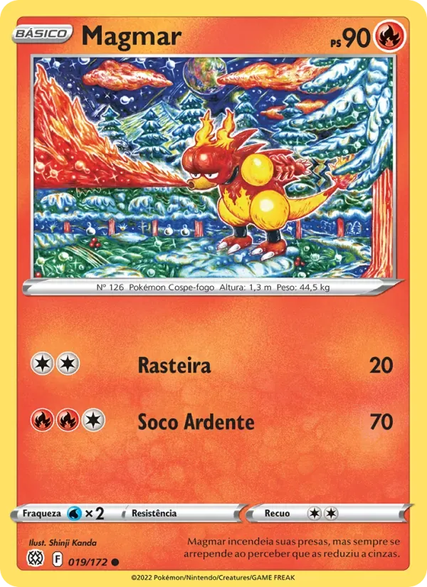 Magmar 019/172 Astros Cintilantes