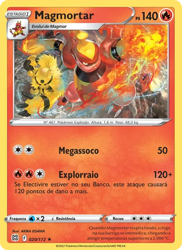 Magmortar 020/172 Astros Cintilantes