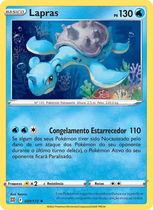 Lapras 031/172 Astros Cintilantes