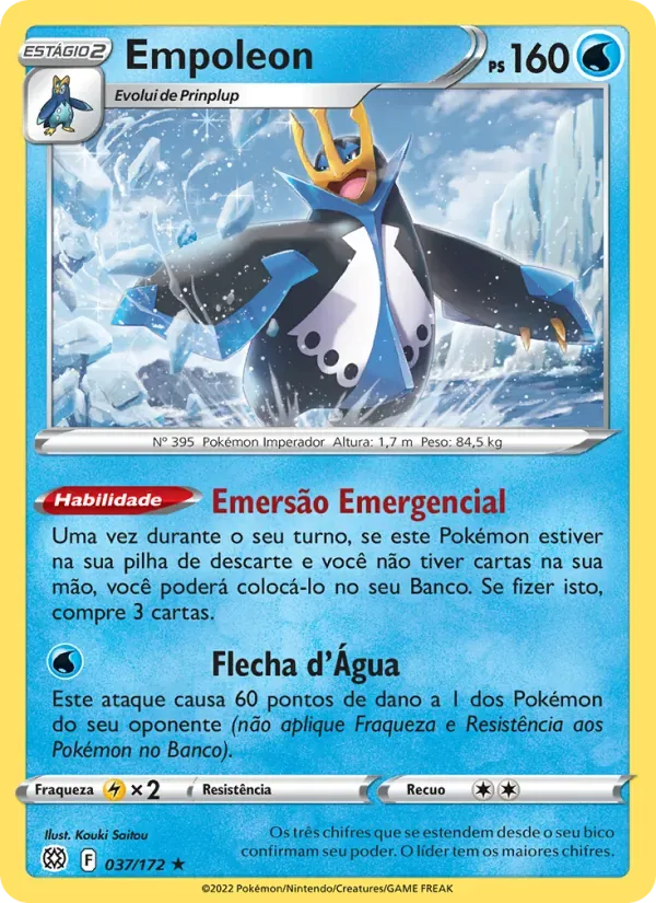 Empoleon 037/172 Astros Cintilantes