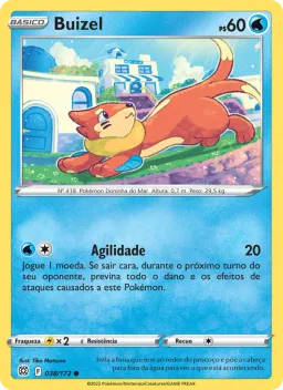 Buizel 038 Astros Cintilantes