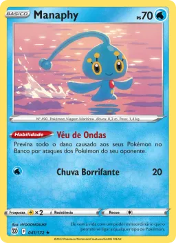 Manaphy 041 Astros Cintilantes