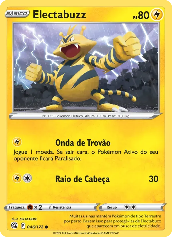 Electabuzz 046/172 Astros Cintilantes