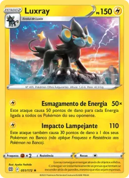 Luxray 051 Astros Cintilantes