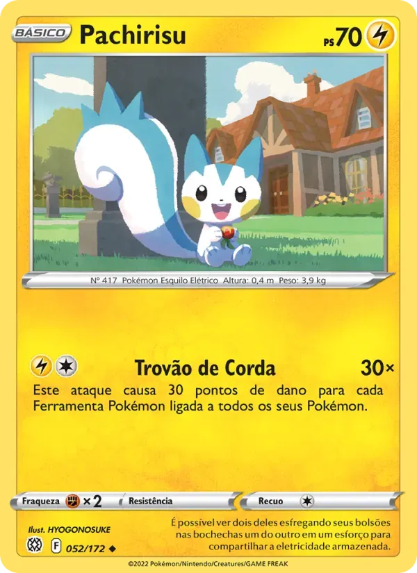 Pachirisu 052/172 Astros Cintilantes