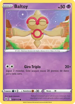 Baltoy 058 Astros Cintilantes