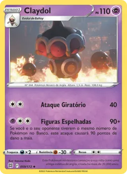 Claydol 059 Astros Cintilantes