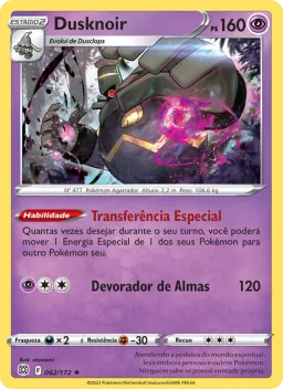 Dusknoir 062 Astros Cintilantes