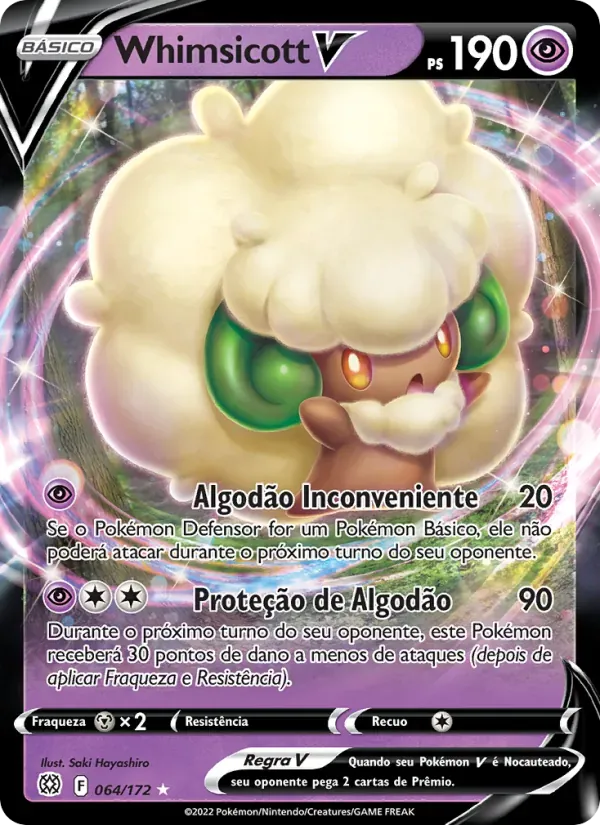 Whimsicott V 064/172 Astros Cintilantes