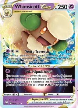 Whimsicott V-ASTRO 065 Astros Cintilantes