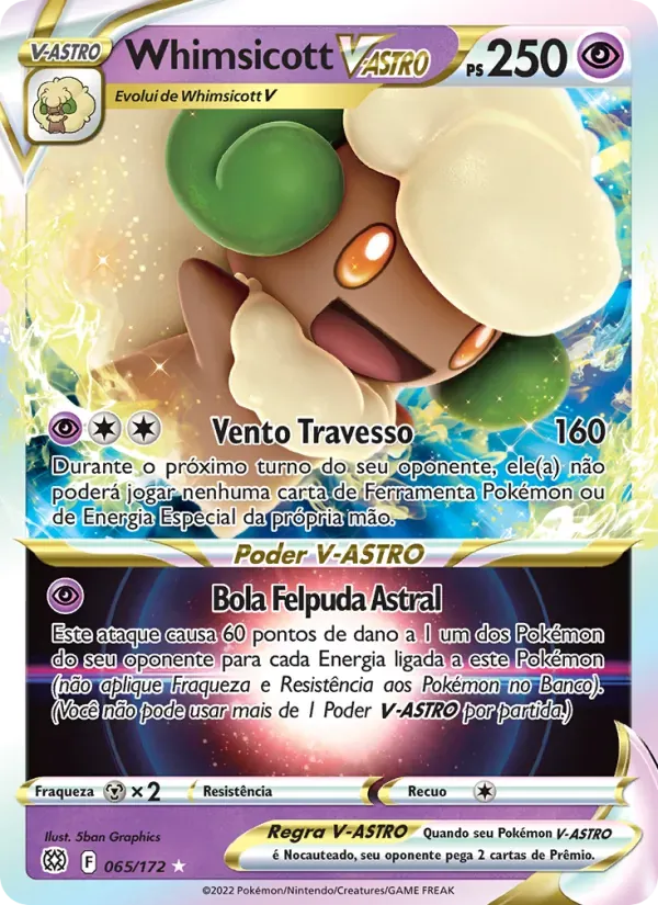 Whimsicott V-ASTRO 065/172 Astros Cintilantes