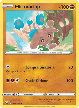 Hitmontop 072 Astros Cintilantes