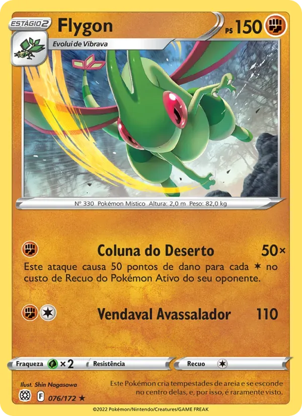 Flygon 076/172 Astros Cintilantes