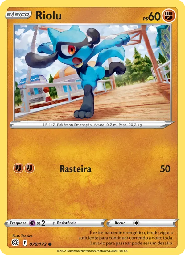 Riolu 078/172 Astros Cintilantes
