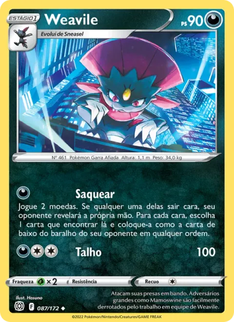 Weavile 087/172